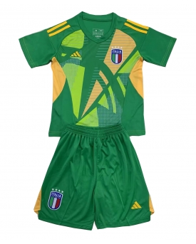 Italia Portiere Maglia Gara Trasferta Repliche Europei 2024 Bambino